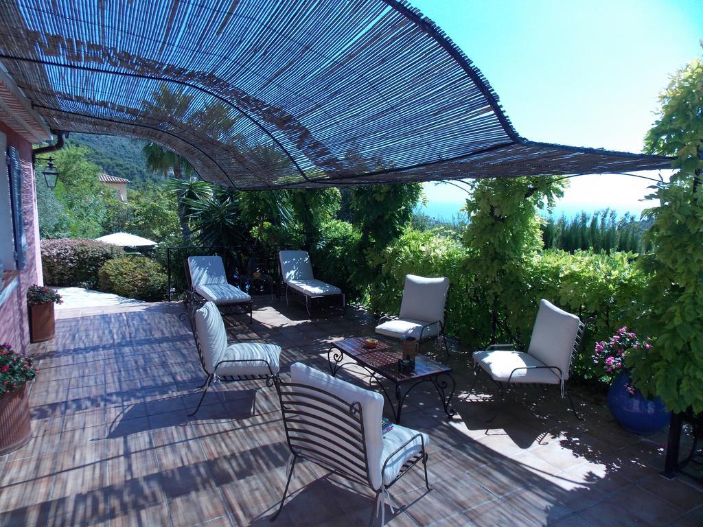Le Mas De L'Aighetta Bed & Breakfast Èze Dış mekan fotoğraf